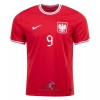 Officiële Voetbalshirt Polen LEWANDOWSKI 9 Uit WK 2022 - Heren